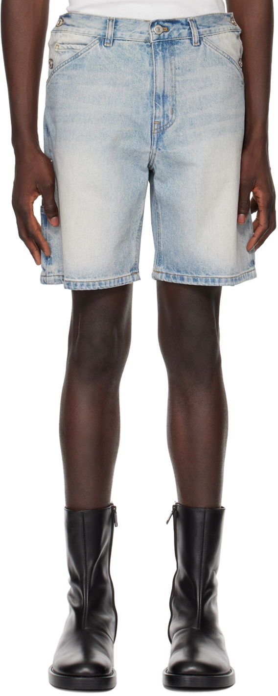 Къси панталони Courrèges Sailor Denim Shorts Синьо | 124DSH026DE0016, 0