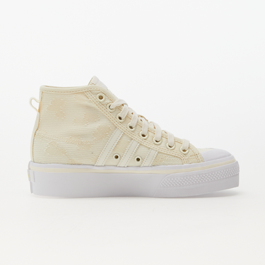 Кецове и обувки adidas Originals Nizza Platform Mid Бежово | GX8356, 3