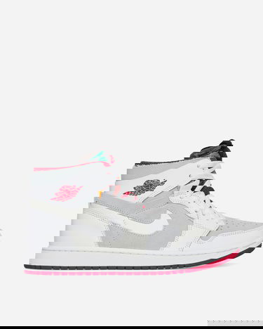 Кецове и обувки Jordan Air Jordan 1 Zoom Air CMFT "Light Silver and True Red" Сиво | CT0978-100, 2