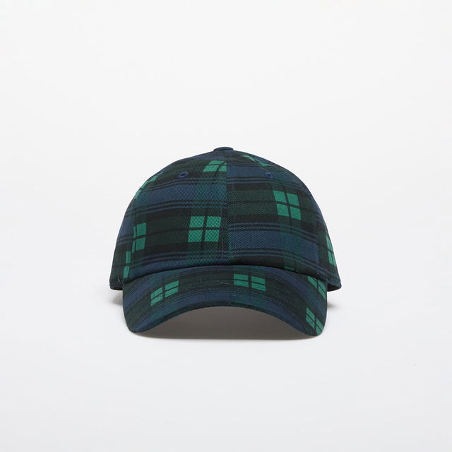 Tartan Baseball Cap Night Indigo/ Collegiate Green