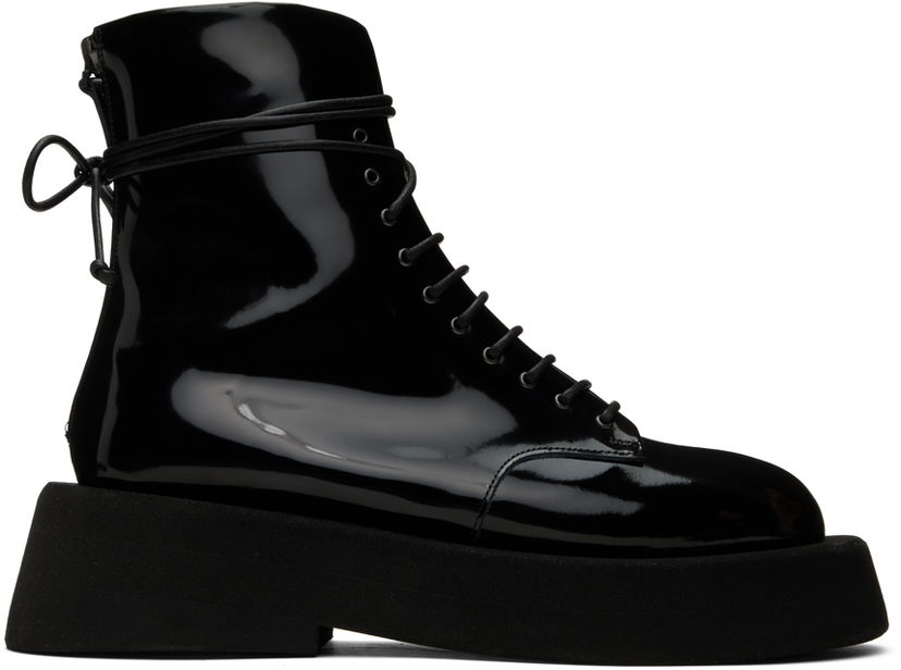 Кецове и обувки Marsèll Marsèll Gommelone Lace-up Boots Черно | G553AB 170