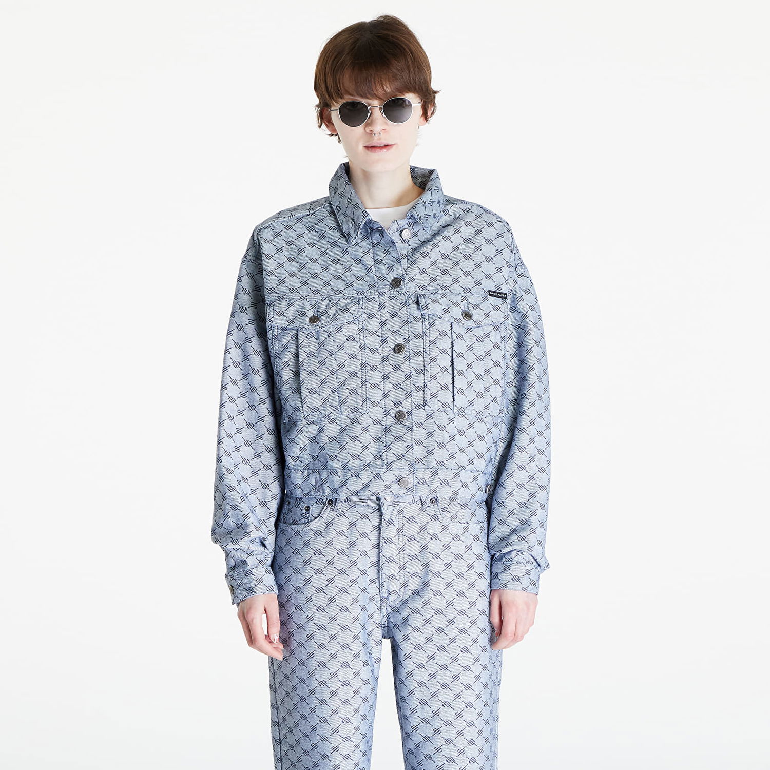 Яке DAILY PAPER Avery Denim Jacket Тюркоазено | 2411092, 0