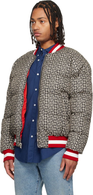 Пухо яке Balmain Balmain Bicolor Reversible Puffer Jacket Многоцветен | FH1TP170XL24, 3