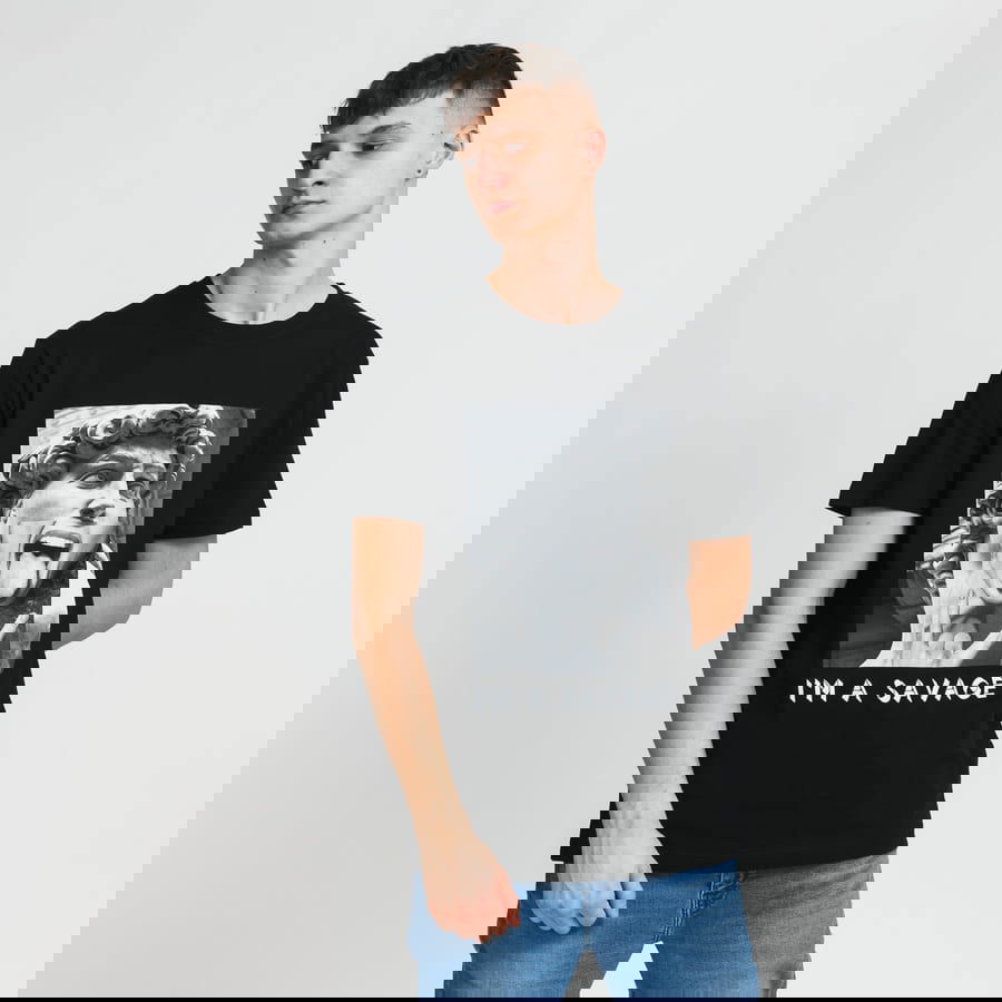 Тениска Urban Classics I'm A Savage Tee Черно | MT1555 black, 0