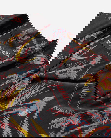 Риза WACKO MARIA Hawaiian Print Short Sleeve Shirt Черно | 25SS-WMS-HI02 BLACK, 3