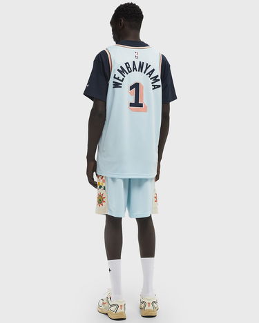 Фланелка Nike Dri-FIT NBA Swingman Victor Wembanyama San Antonio Spurs City Edition 2024/25 Jersey Синьо | FQ4360-474, 3
