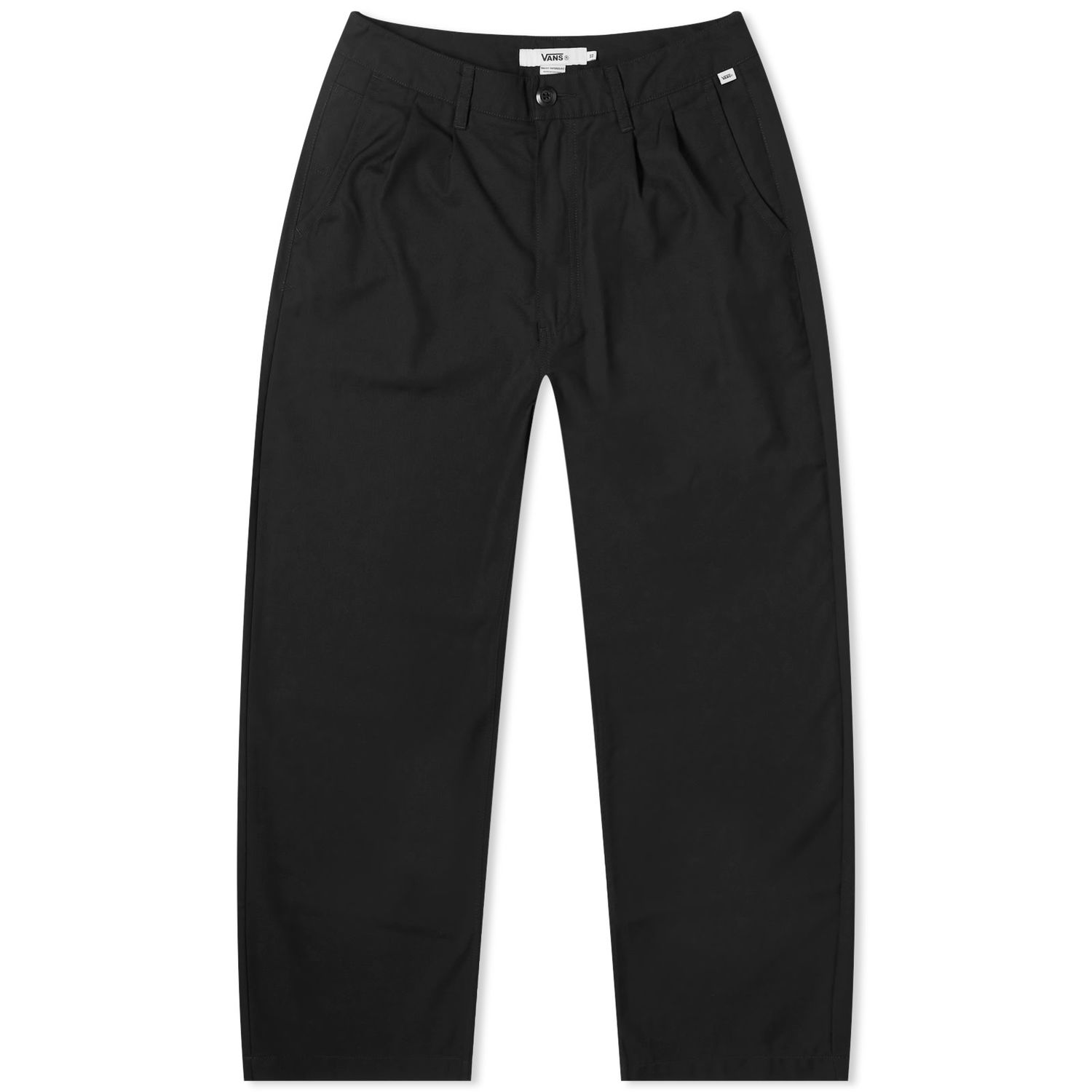 Панталони Vans Pleat Front Pant Черно | VN000GVYBLK, 0
