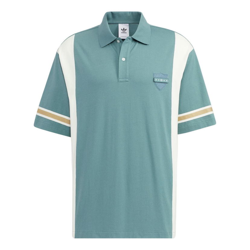 Поло тениска adidas Originals Originals Polo Shirt Зелено | HS2013