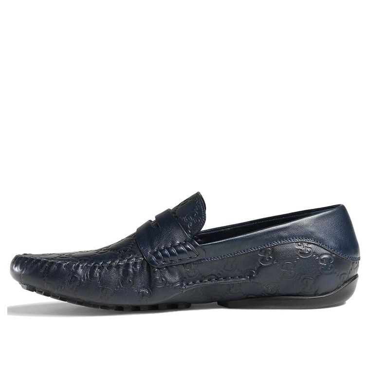 Кецове и обувки Gucci Penny Loafers Синьо | 372329-AA6F0-4009, 0
