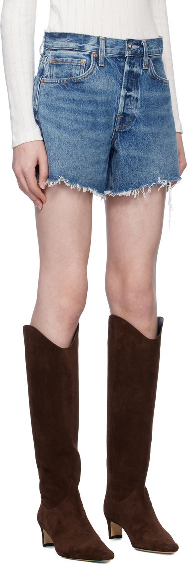 Къси панталони AGOLDE Parker Long Denim Shorts Синьо | A9010-1206, 1