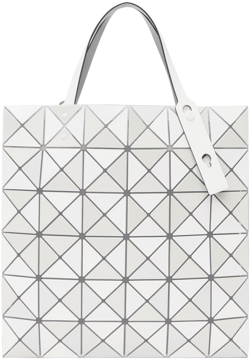 Голяма пазарска чанта BAO BAO ISSEY MIYAKE Geometric Pattern Tote Bag Бяло | BB46AG821