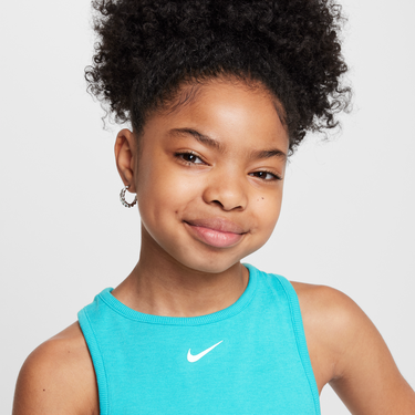 Къси панталони Nike Nike Sportswear Ribbed Tank Top and Shorts Set Тюркоазено | FZ5551-345, 2