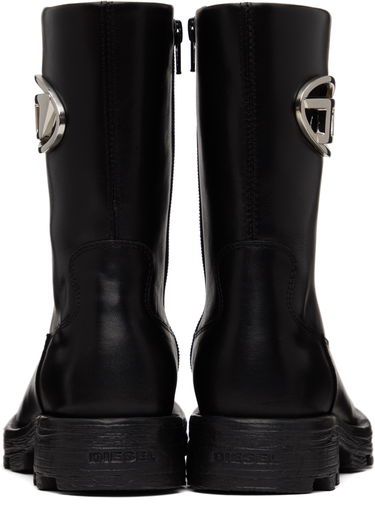 Кецове и обувки Diesel D-Hammer Bkr D W Logo Boots Черно | Y03692 P4471, 1