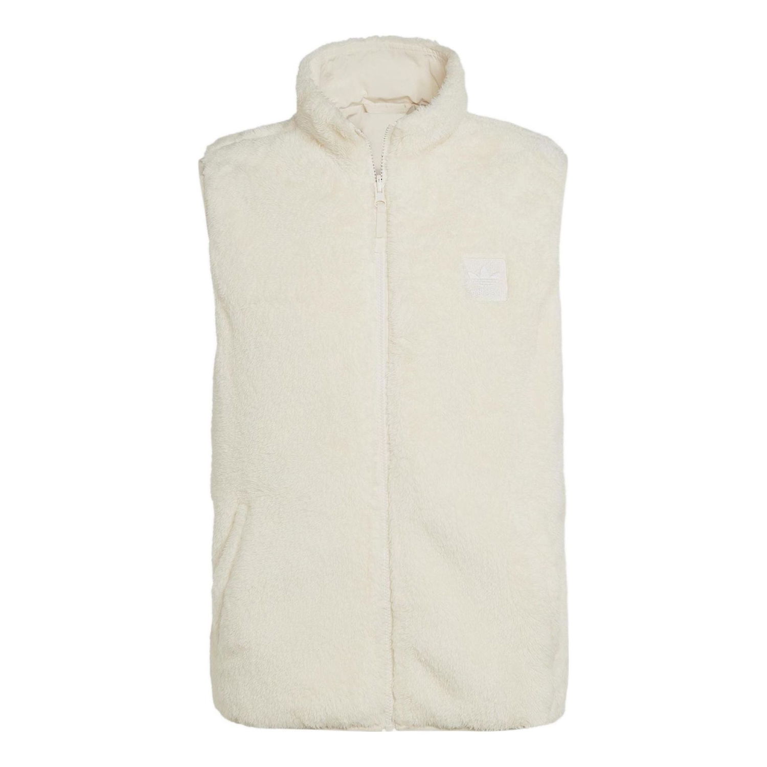 Жилетка adidas Originals Essentials+ Fluffy Fleece Reversible Vest Бяло | HR2950, 0