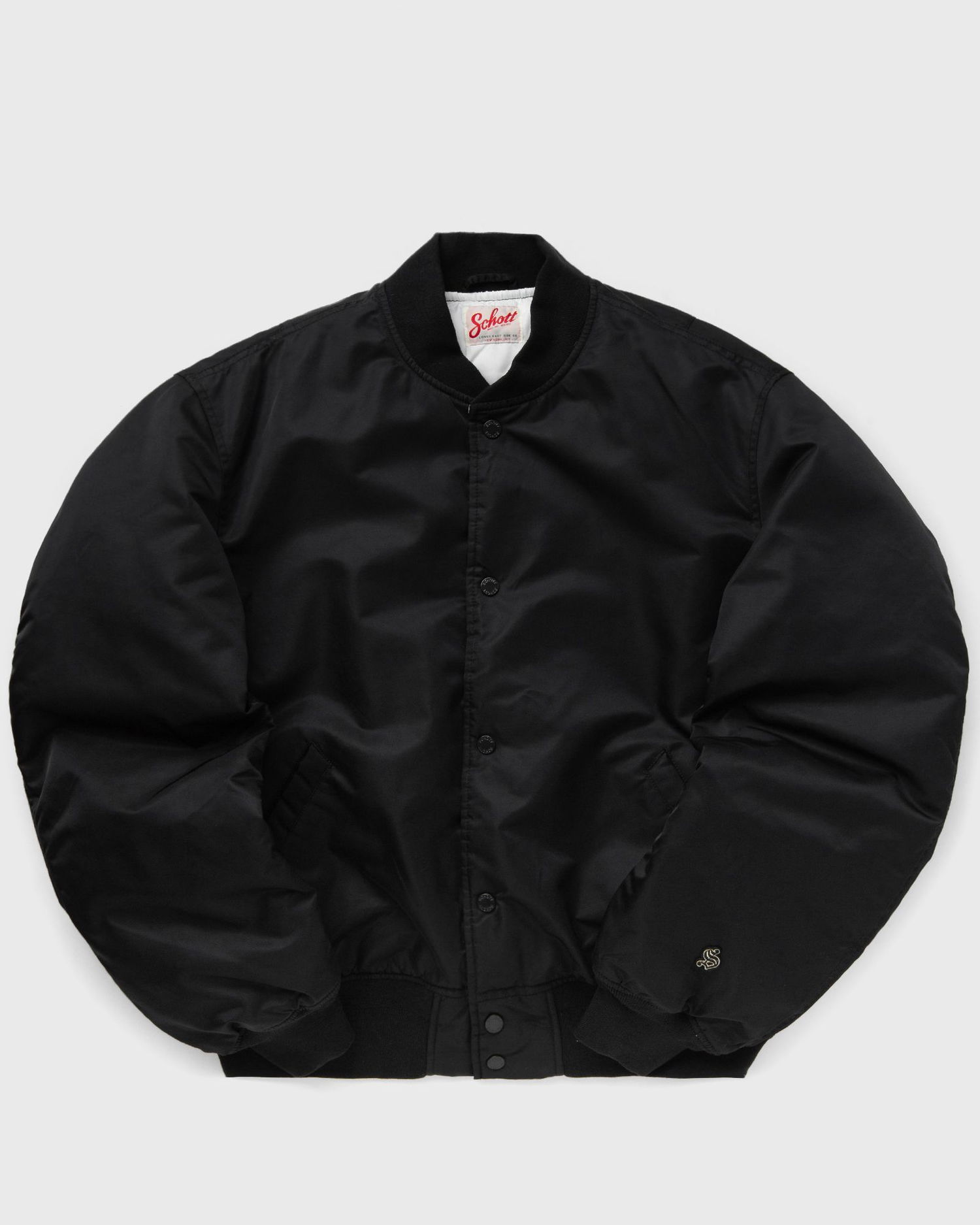 Яке бомбър Schott NYC Schott Sporting Jacket Черно | SPORTING-BLACK, 0