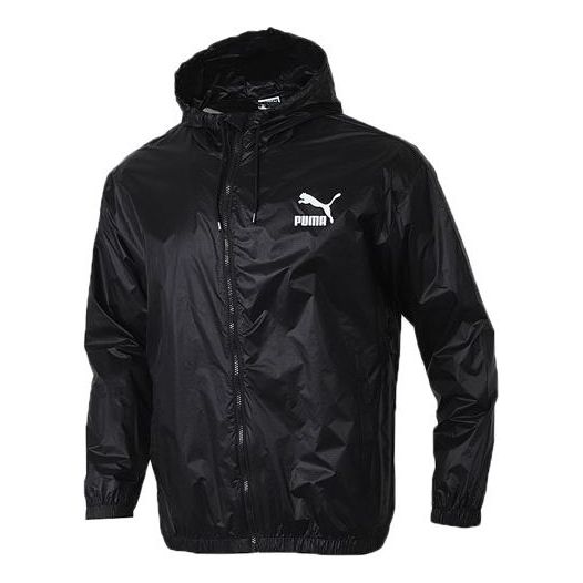 Ветровка Puma Woven Windproof Hooded Jacket Черно | 599904-01