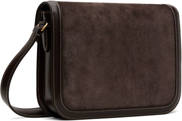 Чанта през рамо Valentino Valentino Garavani 9TO5 Suede Shoulder Bag Кафяво | 6W2B0R15QTJ, 2