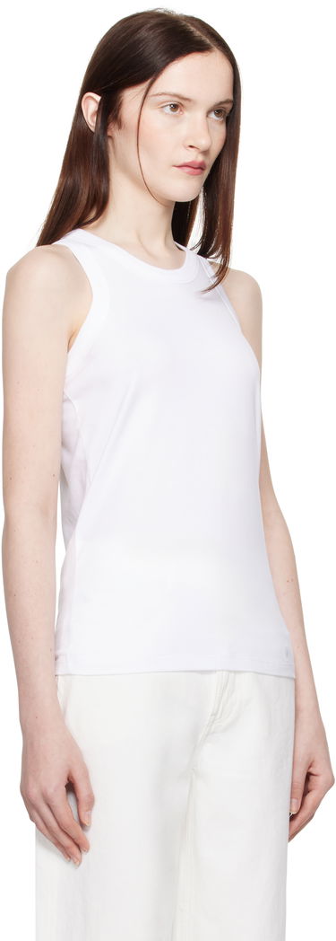 Потник Loulou de Saison Loulou de Saison Poso Tank Top Бяло | POSO, 1