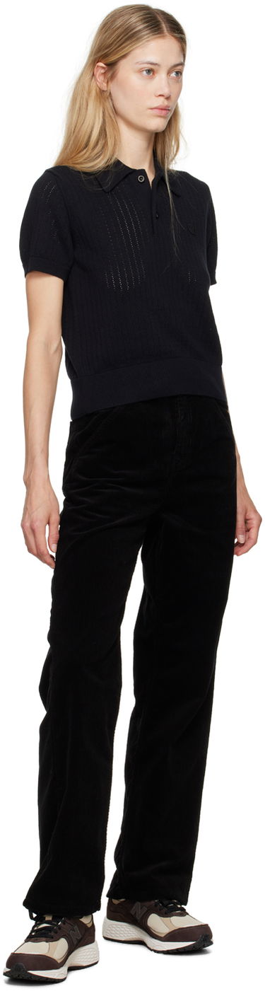 Панталони Carhartt WIP Corduroy Straight Leg Pants Черно | I033889 8902, 3