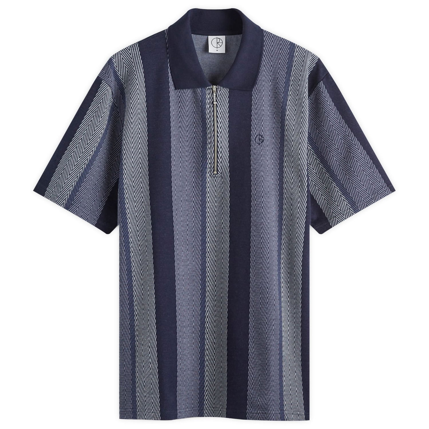 Поло тениска Polar Skate Co. Herringbone Jacques Short Sleeve Polo Shirt Blue Синьо | PSC-F24-6, 0