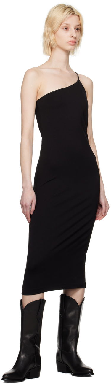 Pокля rag & bone rag & bone Irina One-Shoulder Midi Dress Черно | WAC23P3004LC04, 3