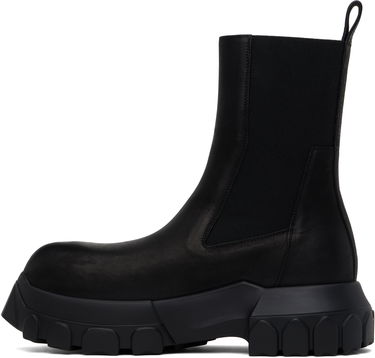 Кецове и обувки Rick Owens Rick Owens Hollywood Beatle Bozo Tractor Chelsea Boots Черно | RU01E5881 LWN, 2