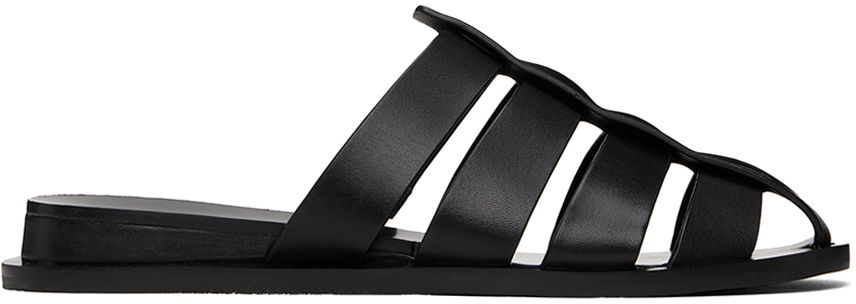 Грижа за обувките rag & bone rag & bone Beau Fisherman Slides Черно | WFF24PF046LE46, 0