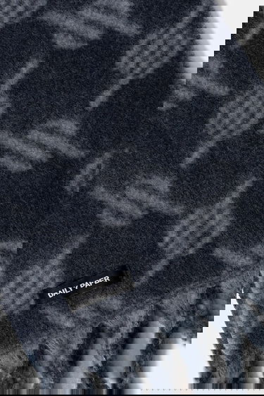 Шал DAILY PAPER Daily Paper Riyo Monogram Wool Blend Scarf Синьо | 2521093, 1