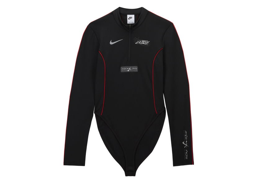 боди Nike Long-Sleeve Bodysuit Черно | FZ0469-010