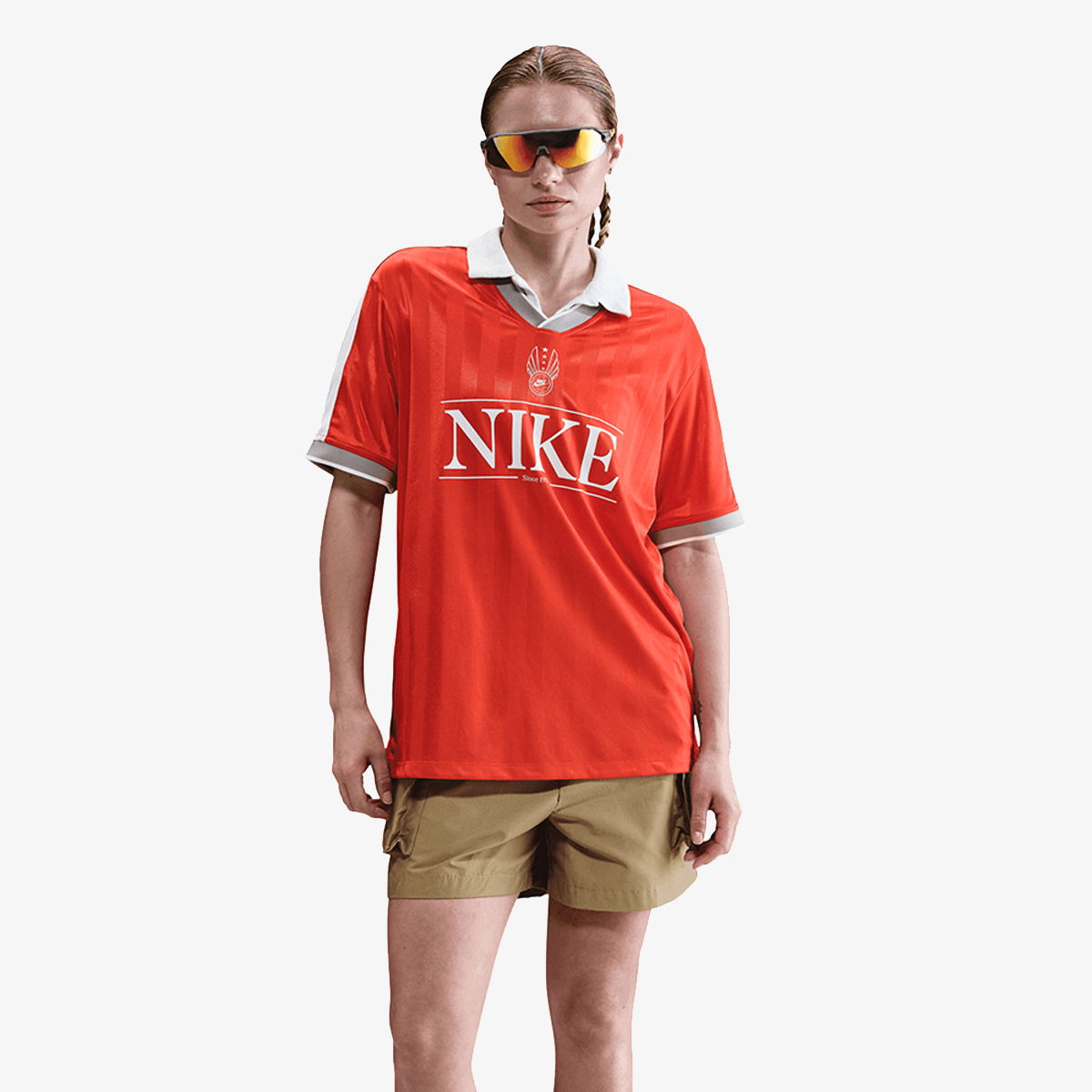 Фланелка Nike NSW V-Neck Jersey Червено | IH8504-633, 0