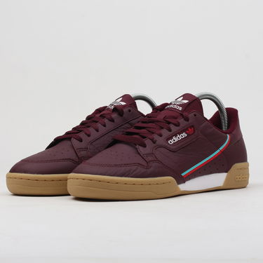 Кецове и обувки adidas Originals Continental 80 Бургунди | B41677, 0