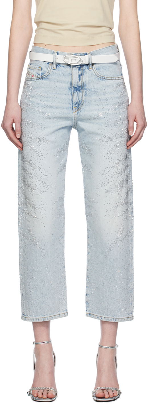 Дънки Diesel 2016 D-Air 09i86 Jeans Тюркоазено | A13352 09I86, 0