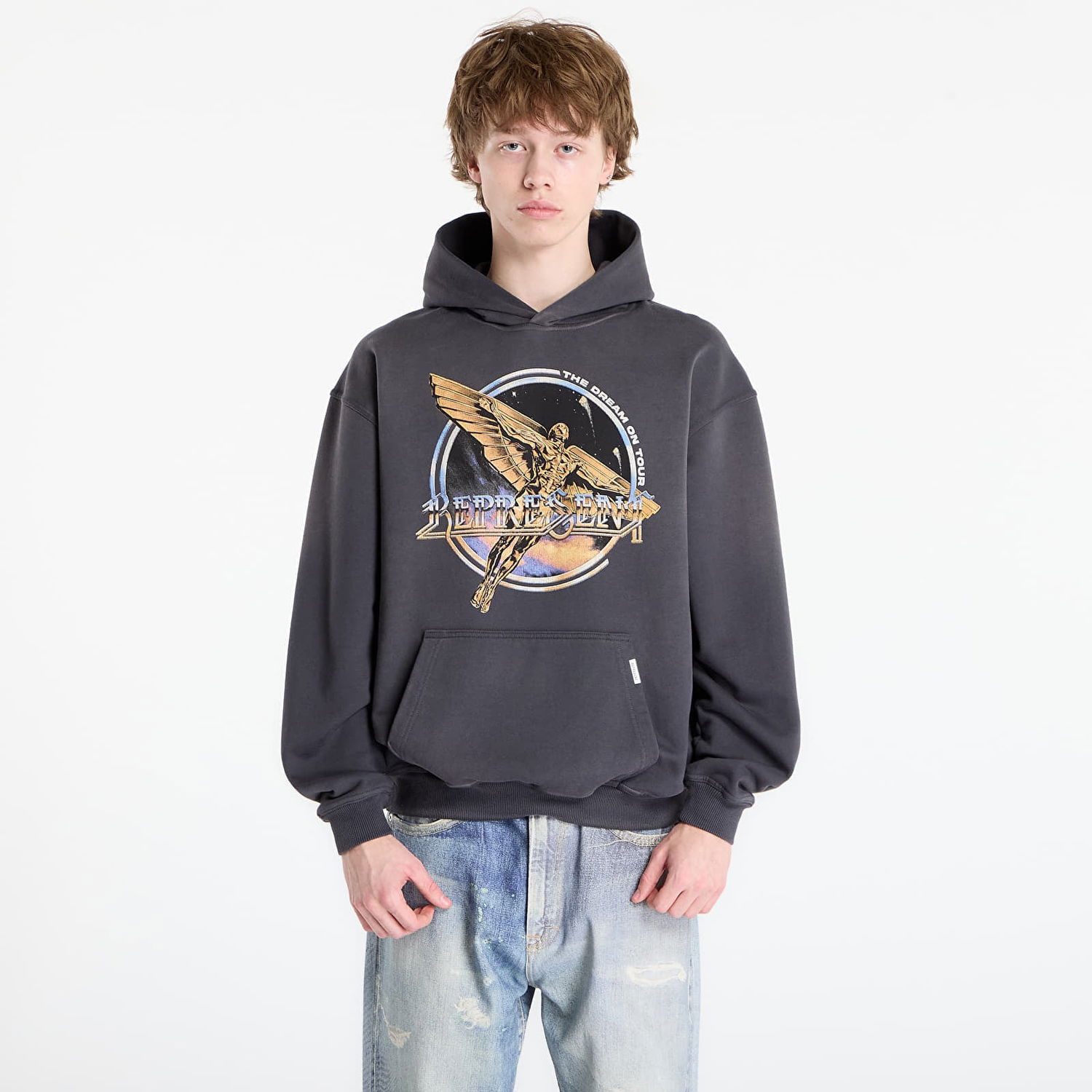 Суитчър Represent Clo Golden Tour Hoodie Сиво | MLM100822-46, 0