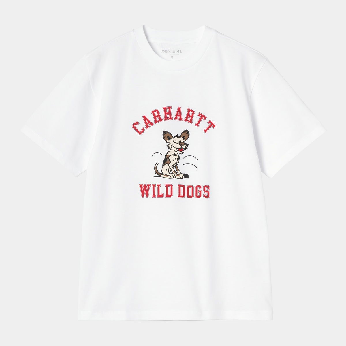 Тениска Carhartt WIP WIP Wild Dog Short Sleeve T-Shirt Бяло | I035487_5, 0