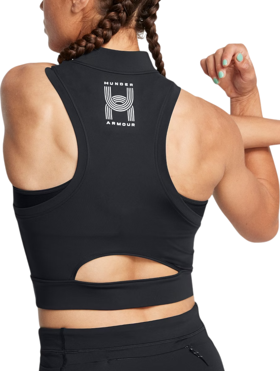Потник Under Armour Under Armour UA Run Anywhere Crop Tank Top Черно | 1386344-001, 1