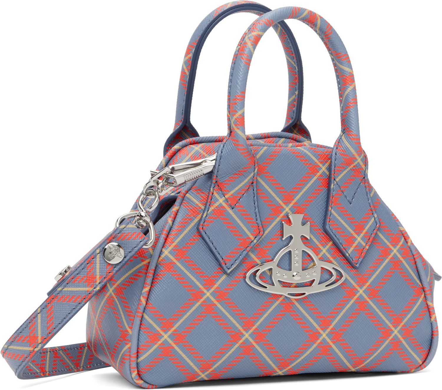 Дамска чанта Vivienne Westwood Vivienne Westwood Mini Yasmine Crossbody Bag Синьо | 5C010006W-S0022-, 1