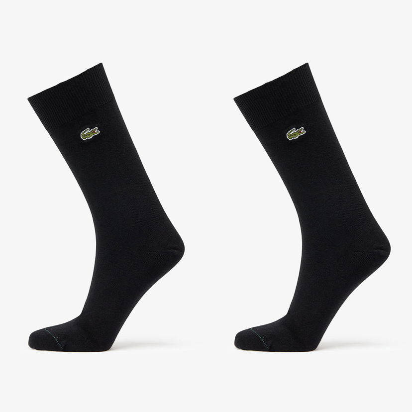 Чорапи Lacoste Socks 2-Pack Черно | RA3147 031