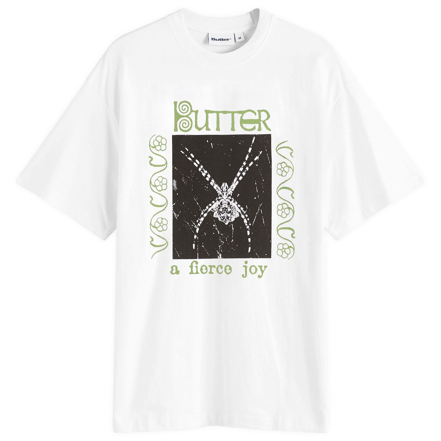 Тениска Butter Goods Fierce Joy Graphic Tee Бяло | BG253108-WHT, 0