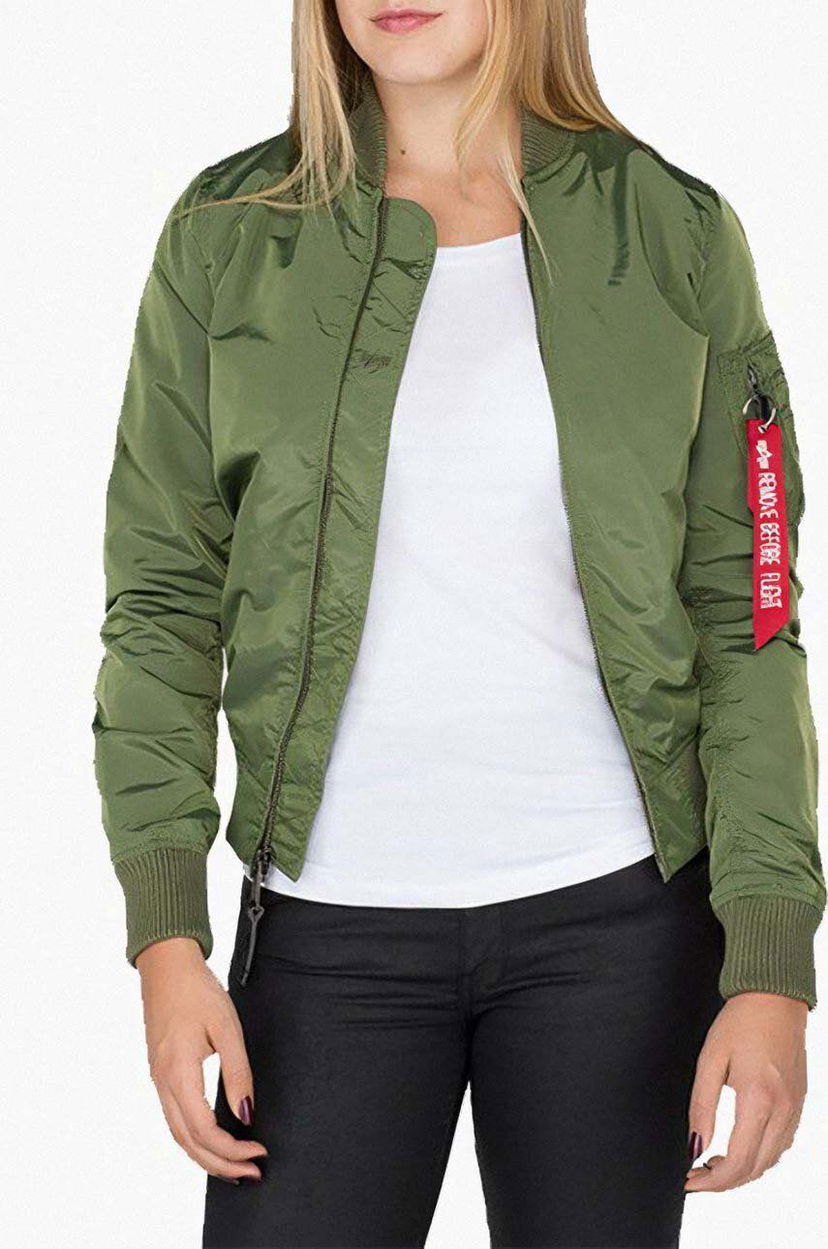 Яке бомбър Alpha Industries Bomber Jacket MA-1 TT 141041 Зелено | 141041.01