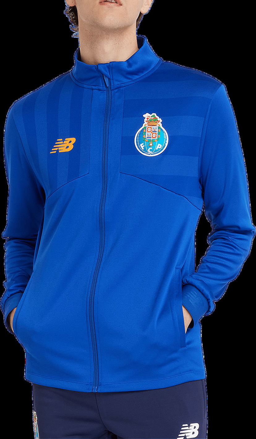 Ветровка New Balance FC Porto Match Jacket Синьо | mj231304-awy