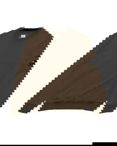Суитчър C.P. Company C.P. Company Crew Neck Sweatshirt Кафяво | RCCMSS713A005086W-683, 0