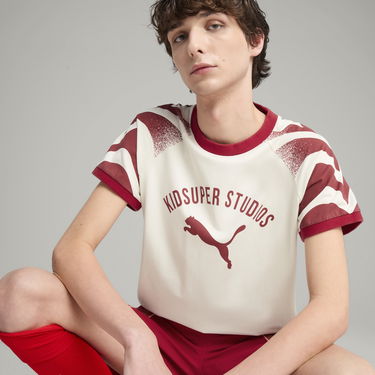 Тениска Puma KIDSUPER Studios T-Shirt Бежово | 629513_76, 4
