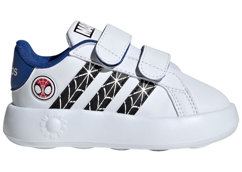 Кецове и обувки adidas Originals Grand Court Marvel Spider-Man (TD) Бяло | ID8017, 0