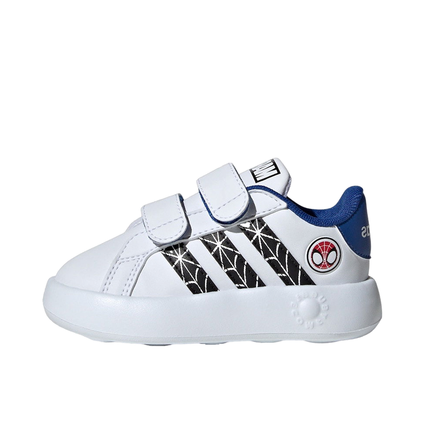 Кецове и обувки adidas Originals Grand Court Marvel Spider-Man (TD) Бяло | ID8017