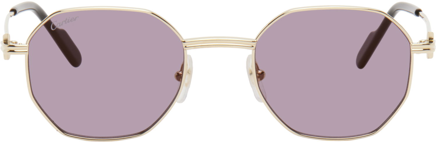 Слънчеви очила Cartier 'Première de ' Sunglasses Металик | CT0500S-004, 0