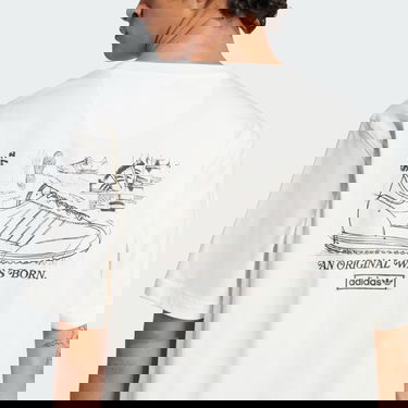 Тениска adidas Performance T-Shirt 75th Anniversary Бяло | JX9069, 4