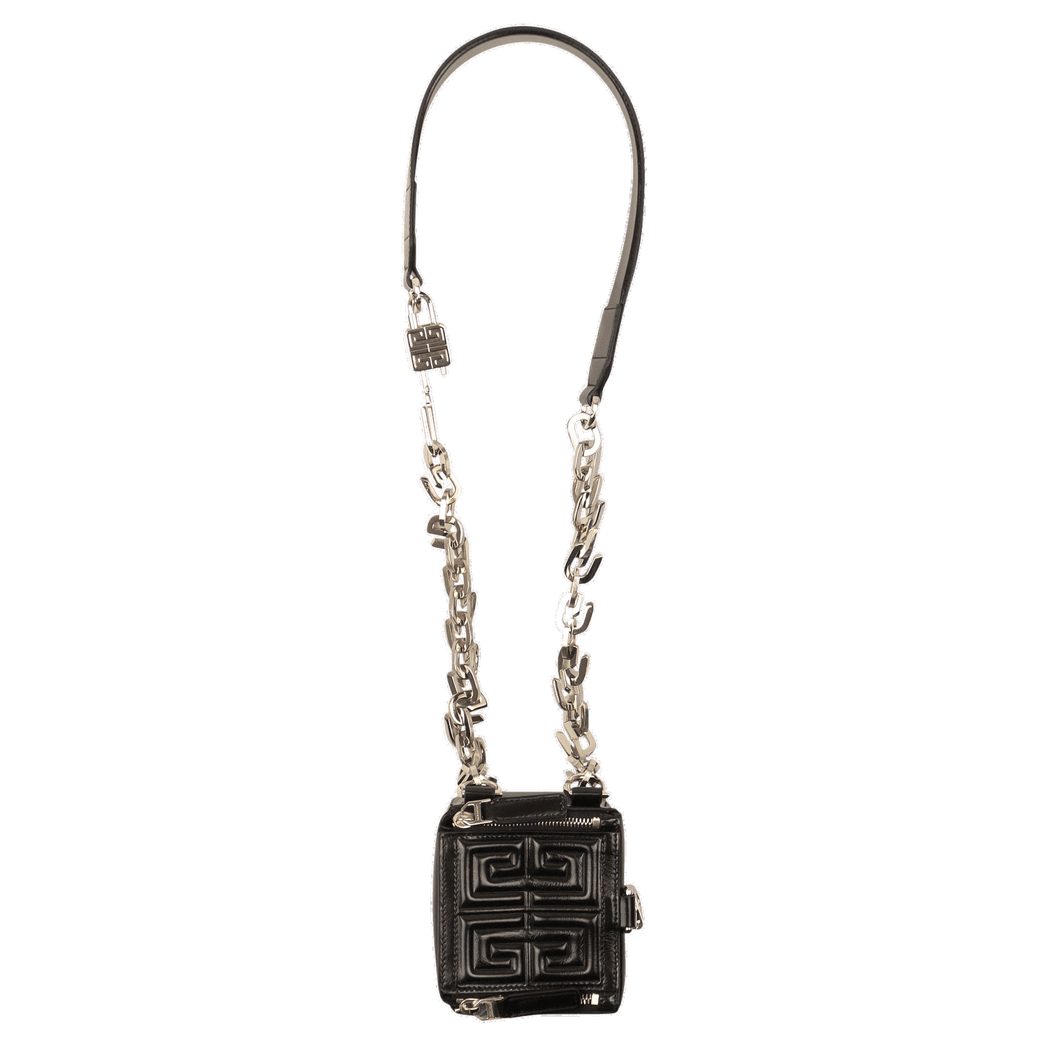 Чанта през рамо Givenchy Mini Pandora Cube Pouch Черно | BB60FJB12L 001, 0