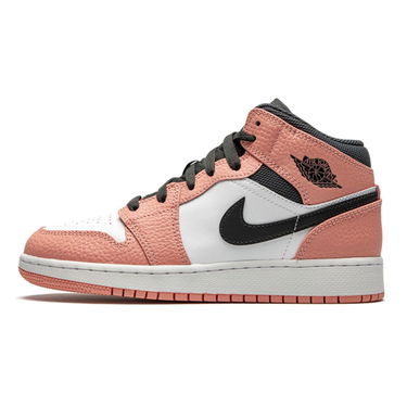 Кецове и обувки Jordan Air Jordan 1 Mid GS "Pink Quartz" Розово | 555112-603, 0