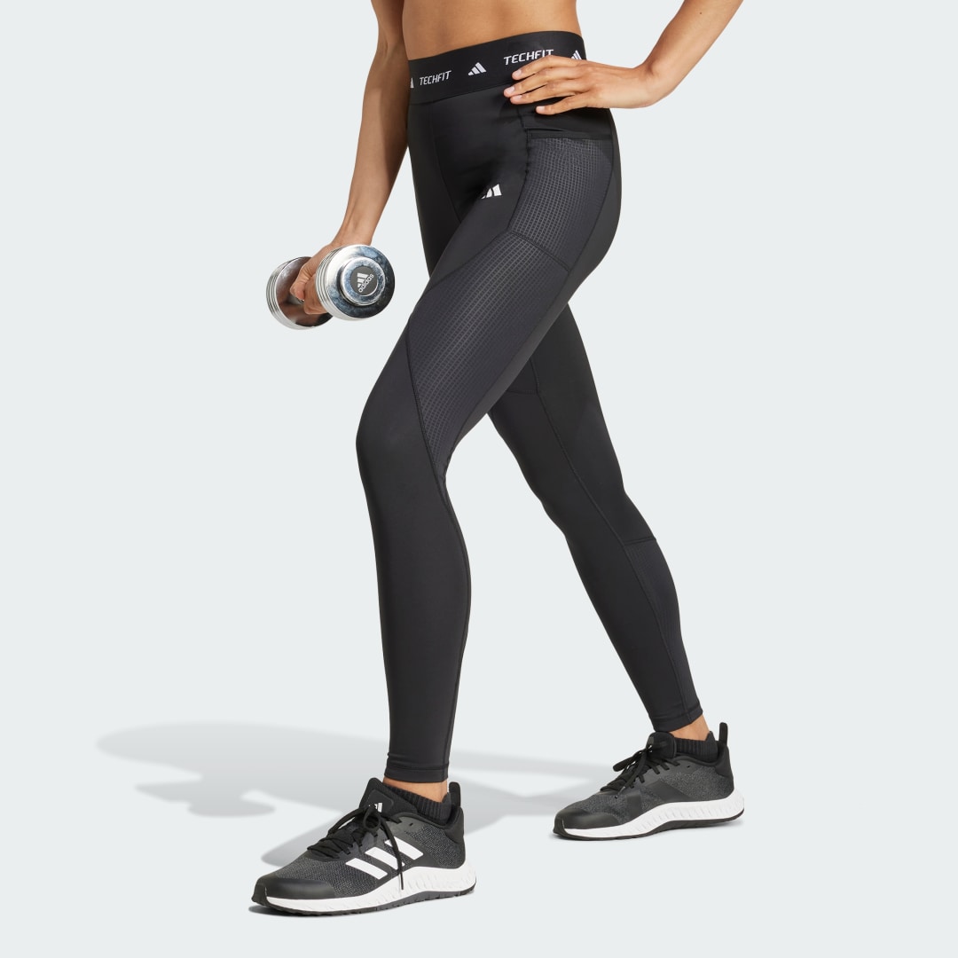 Клинове adidas Performance TECHFIT COLD.RDY Full-Length Leggings Черно | IT2274, 0