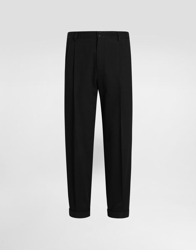 Dolce & Gabbana Gabardine Double Darts Pants